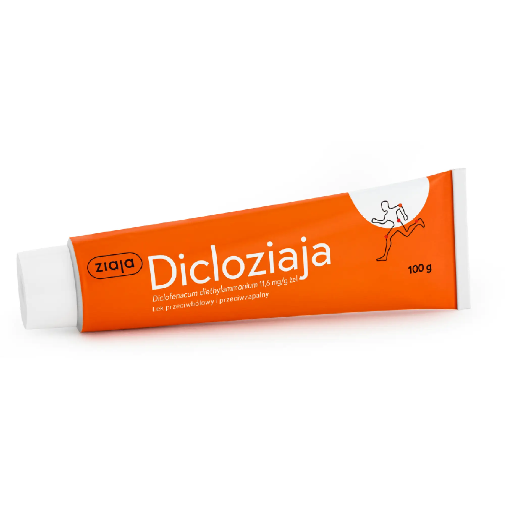 Dicloziaja, 11,6 mg/g, żel, 100 g