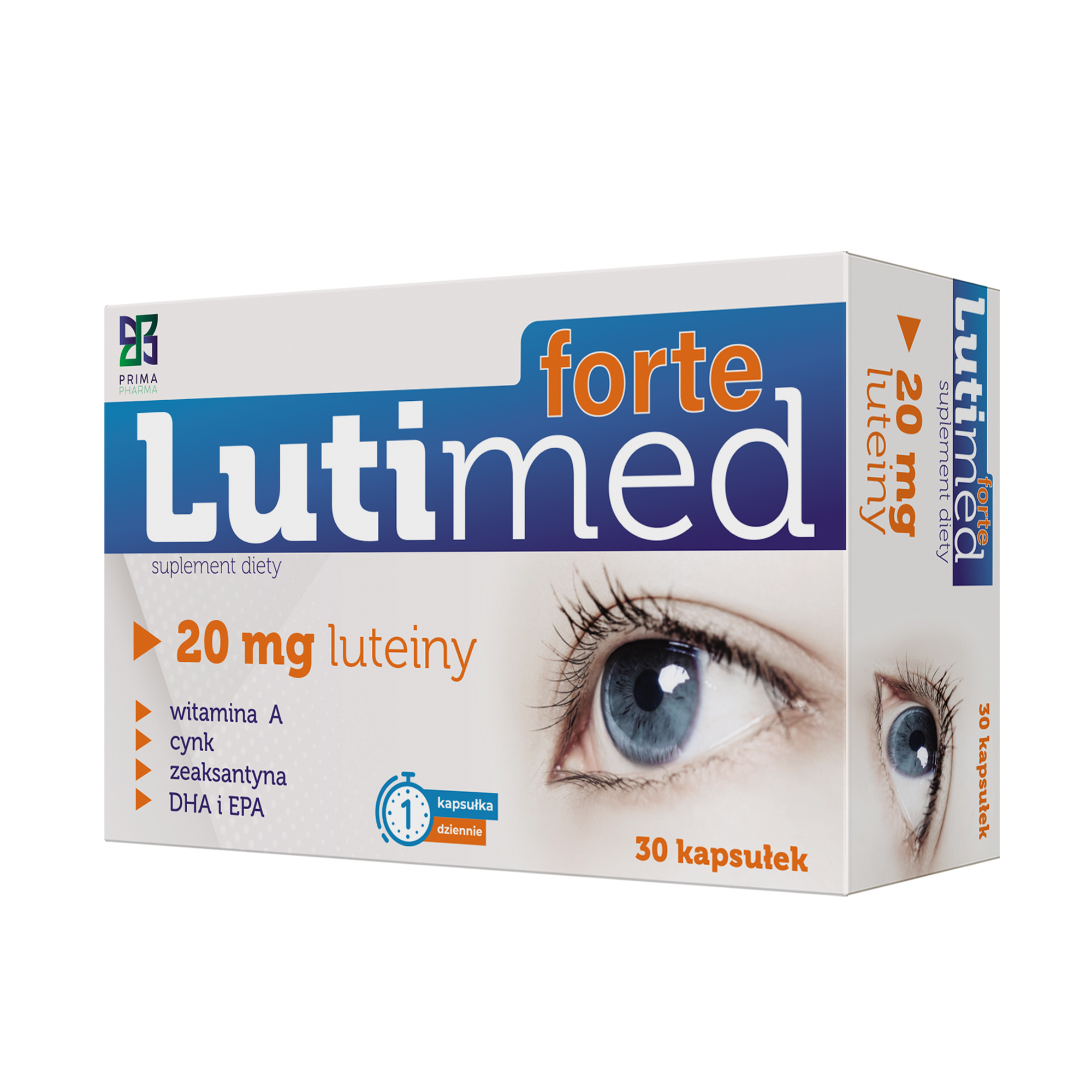 Prima Pharma Lutimed Forte, kapsułki, 30 sztuk zdjęcie