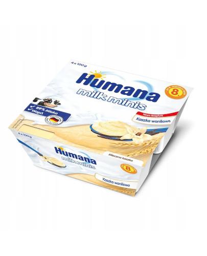 Humana Milk Minis Deserek mleczny kaszka waniliowa po 8 m-cu, 400 g zdjęcie