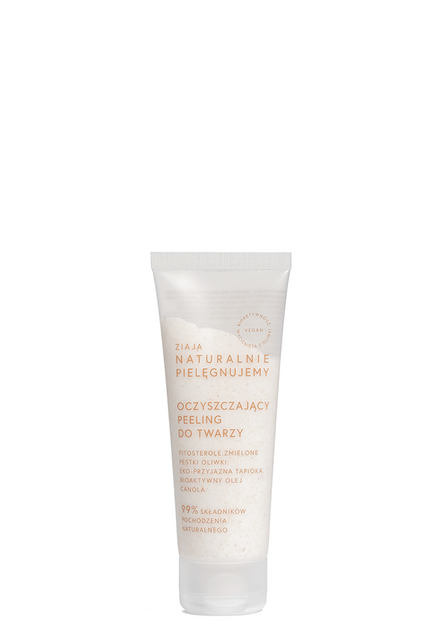 Ziaja Naturalnie Pielęgnujemy oczyszczający peeling do twarzy 70 ml zdjęcie