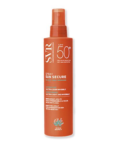 SVR Sun Secure SPF 50+ lekki spray nawilżający o niewidocznym wykończeniu 200 ml zdjęcie