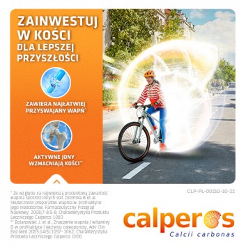 Calperos 1000, 400 mg, kapsułki twarde, 30 sztuk