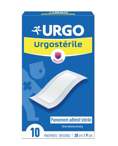 Urgo Urgosterile 20 cm x 9 cm sterylne samoprzylepne plastry 10 sztuk zdjęcie