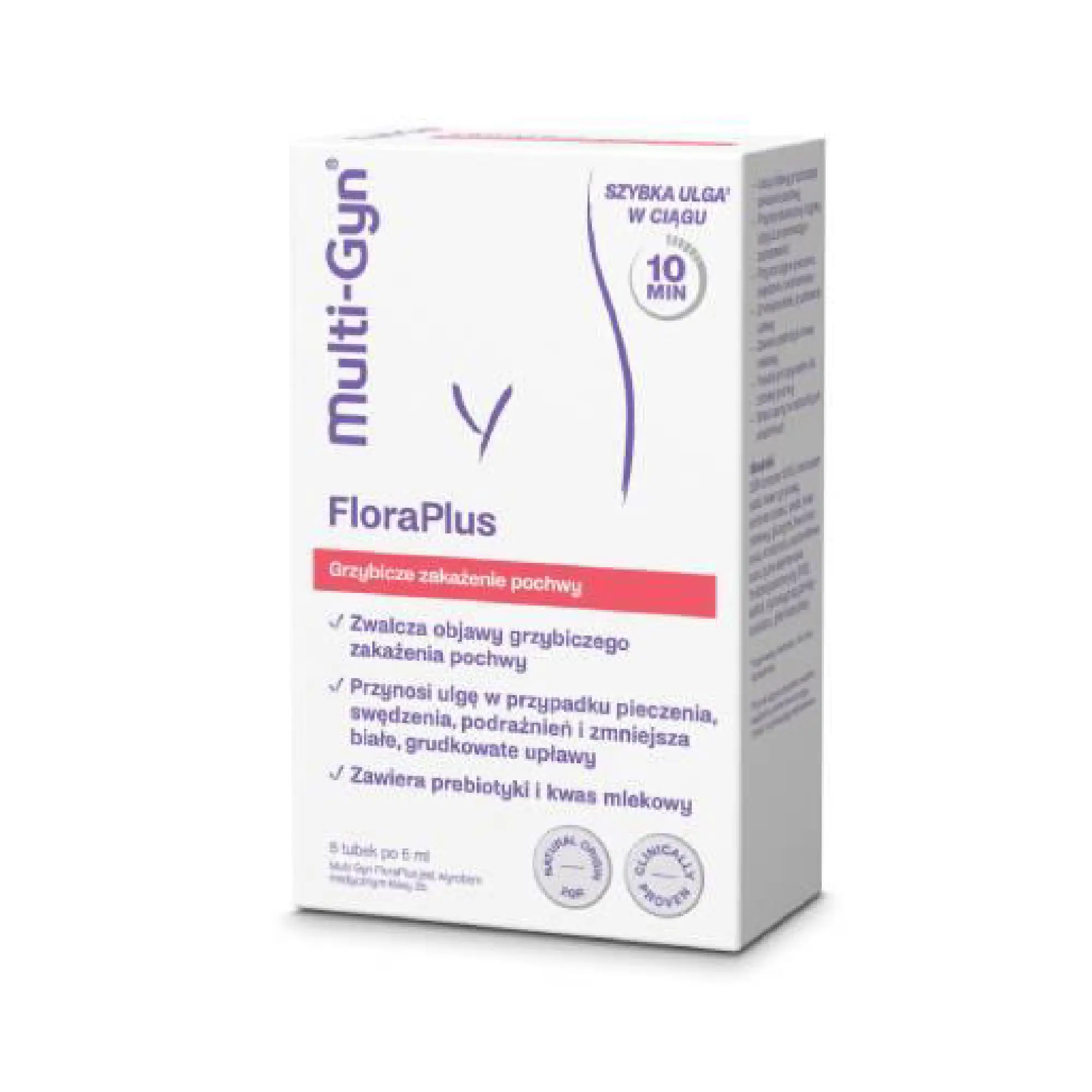 Multi-Gyn FloraPlus, żel dopochwowy, 5 tubek x 5 ml zdjęcie