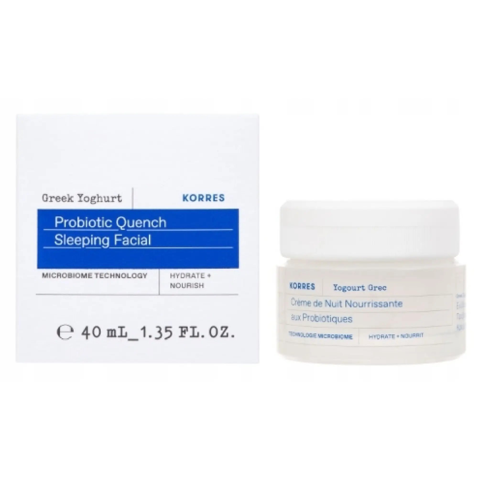 Korres Greek Yoghurt, Krem Na Noc z probiotykami, 40 ml zdjęcie