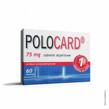 Polocard 75mg 60 tabletek