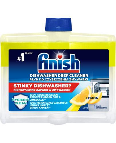 Finish Płyn do czyszczenia zmywarek cytrynowy, 250 ml zdjęcie
