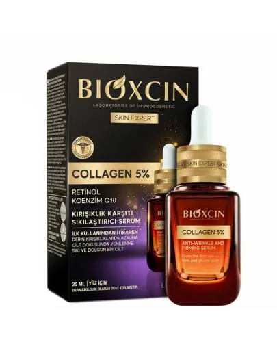 Bioxcin, Skin Expert, Serum przeciwzmarszczkowe, kolagen 5%, 30 ml zdjęcie