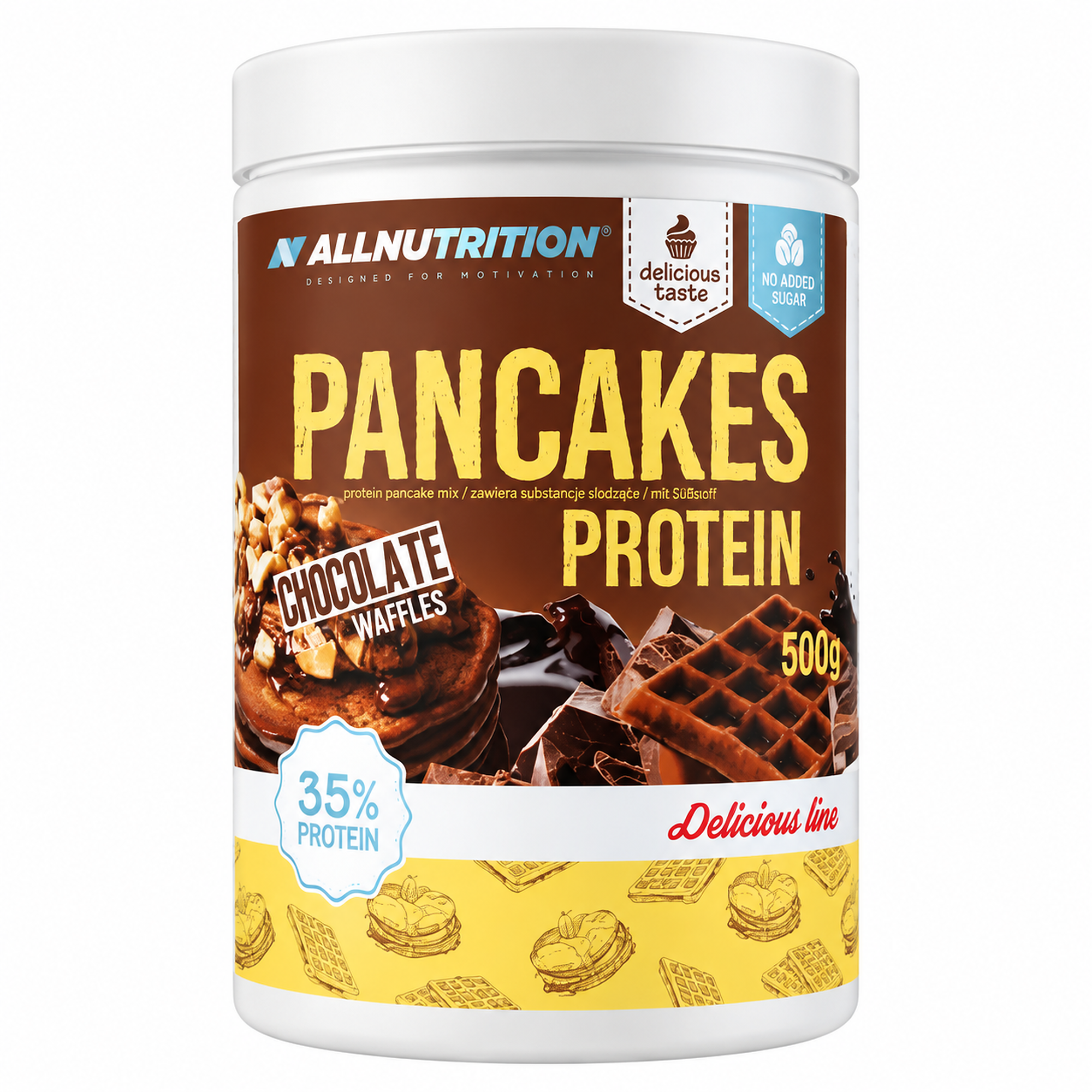 Allnutrition Delicious Line Protein Pancakes Chocolate, 500 g