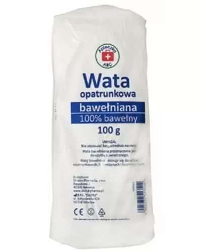 Apteczka ABC wata bawełniana 100 g zdjęcie
