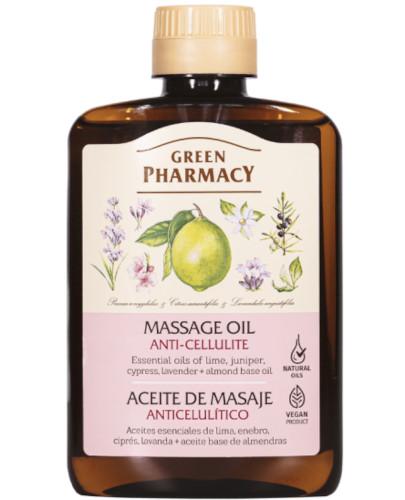 Green Pharmacy Olejek do masażu antycellulitowy cyprys jałowiec lawenda limonka, 200 ml zdjęcie