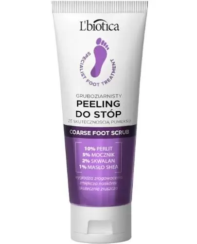 Lbiotica gruboziarnisty peeling do stóp 75 ml zdjęcie
