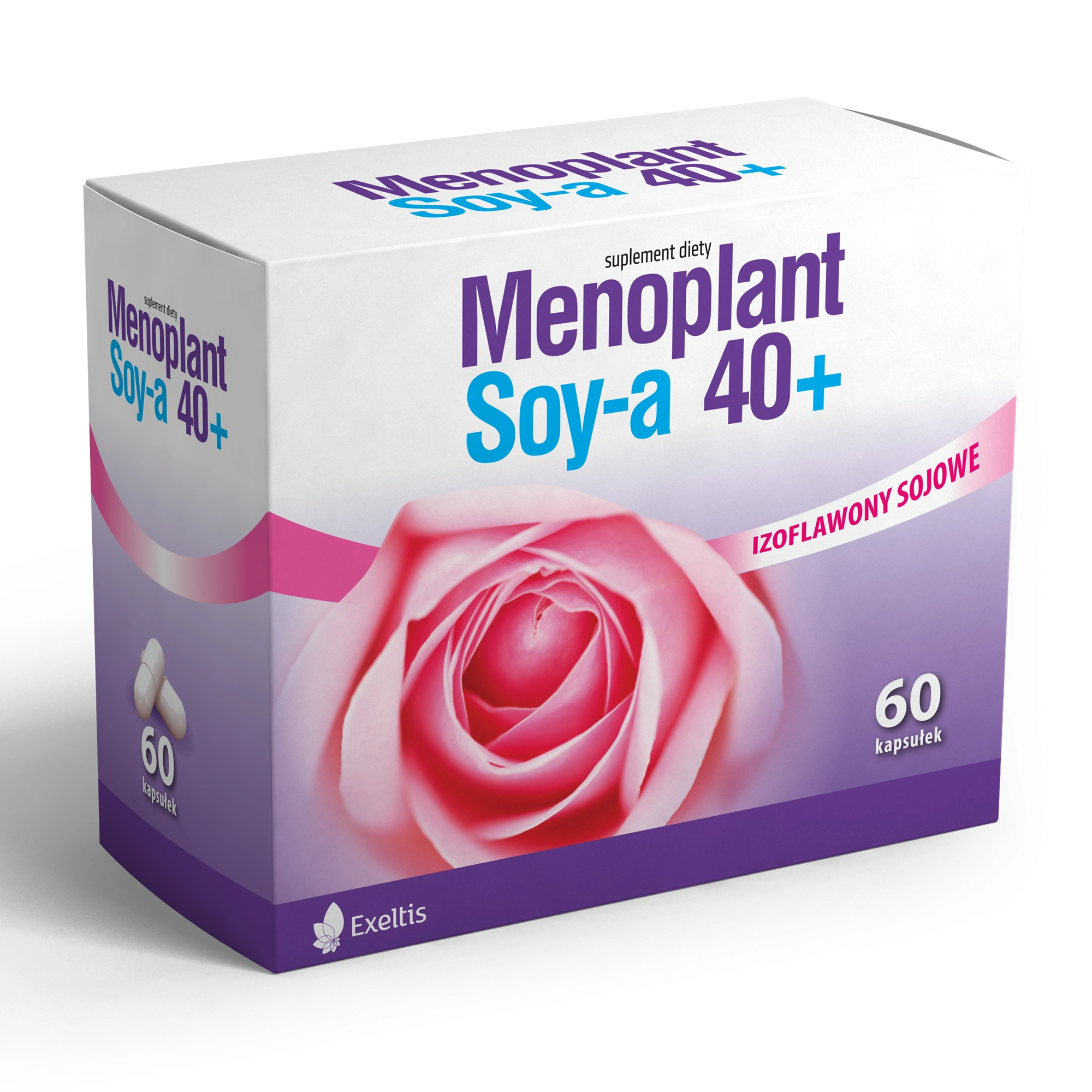 Menoplant Soy-a 40+ dla kobiet w okresie menopauzy 60 kapsułek zdjęcie
