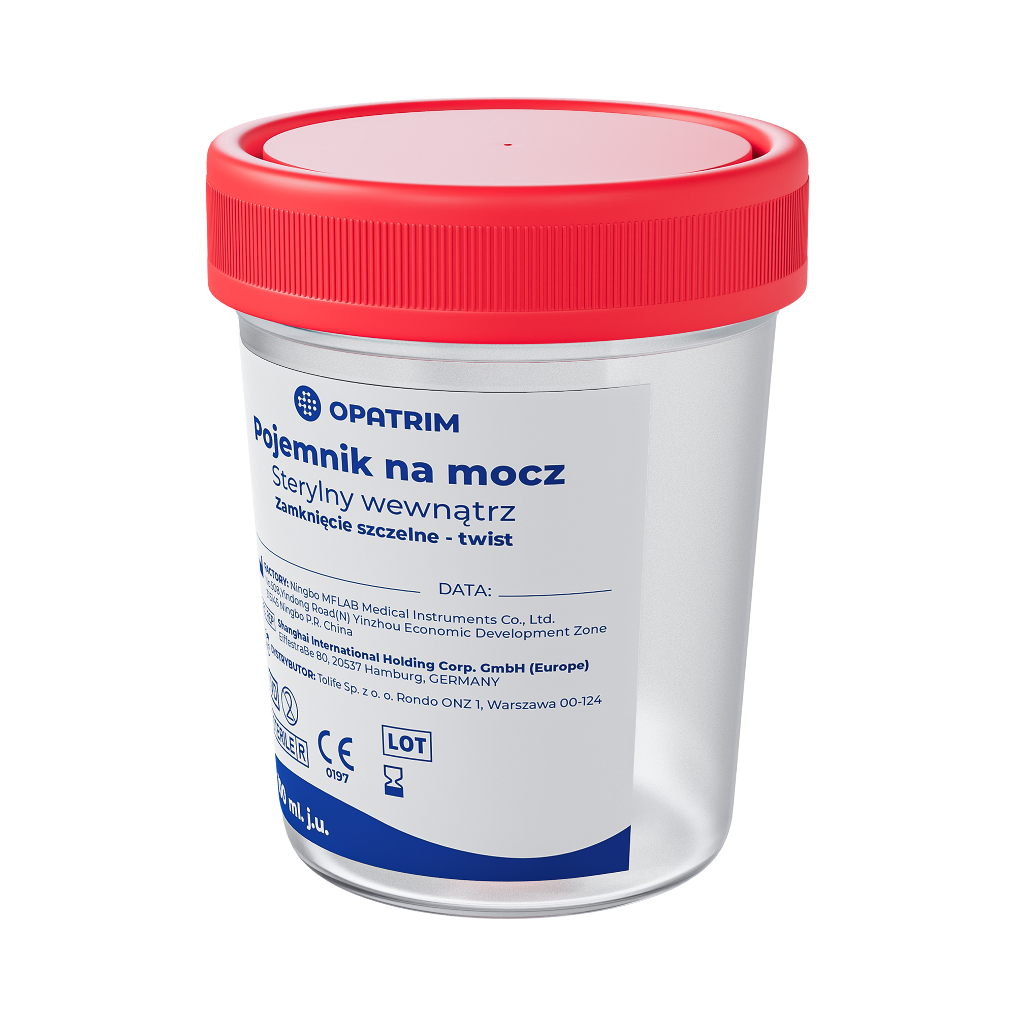 Opatrim, Pojemnik na mocz sterylny, 100 ml