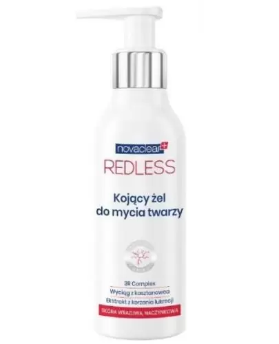 Novaclear Redless kojący żel do mycia twarzy 150 ml zdjęcie