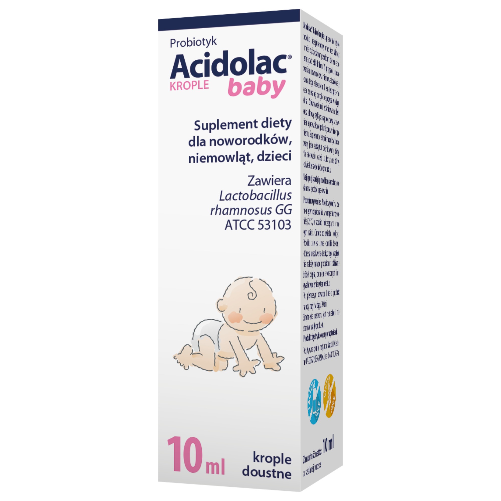 Acidolac Baby krople 10 ml zdjęcie