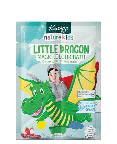 Kneipp nature kids Magiczna dwukolorowa sól do kąpieli Siła smoka, Smoczy owoc 2x20 g zdjęcie