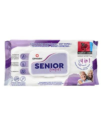 Opharm Senior Comfort, chusteczki nawilżane, 72 sztuki zdjęcie
