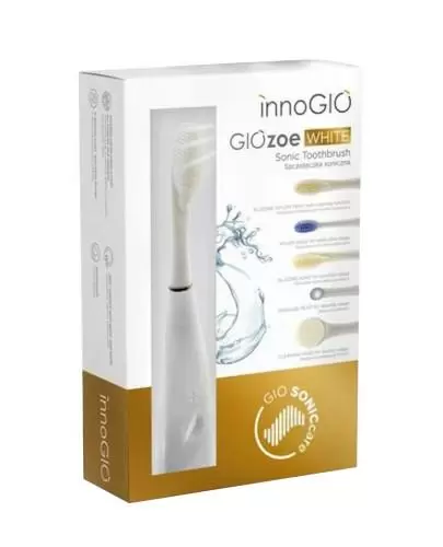 innoGIO GIOzoe White szczoteczka soniczna 1 sztuka zdjęcie