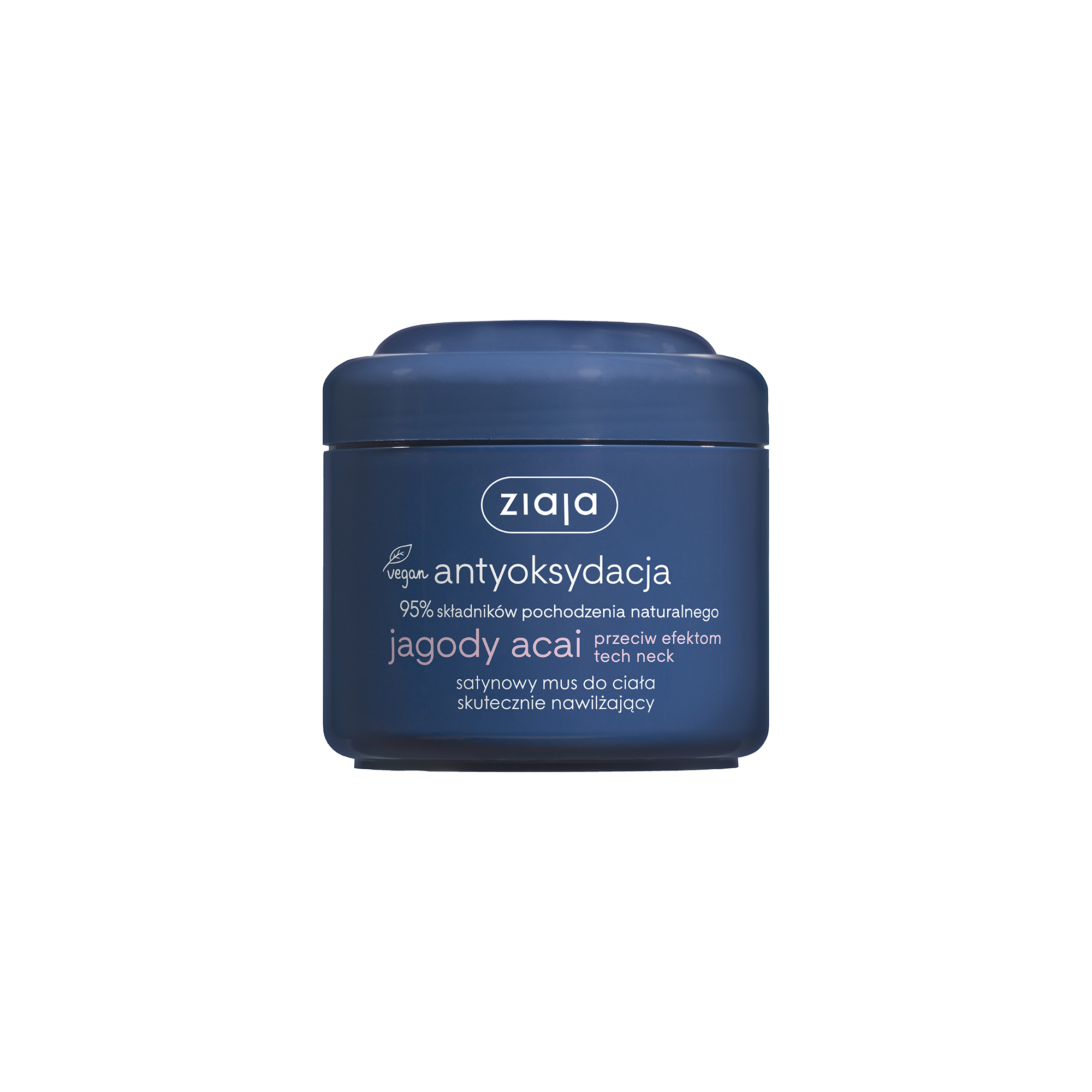 Ziaja Jagody Acai, Satynowy mus do ciała, 200 ml zdjęcie