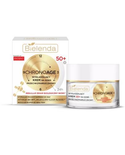 Bielenda Chrono Age 24h, Wygładzający Krem przeciwzmarszczkowy 50+ na dzień, 50 ml zdjęcie