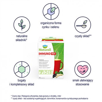 Naturell Immuno Hot 10 saszetek