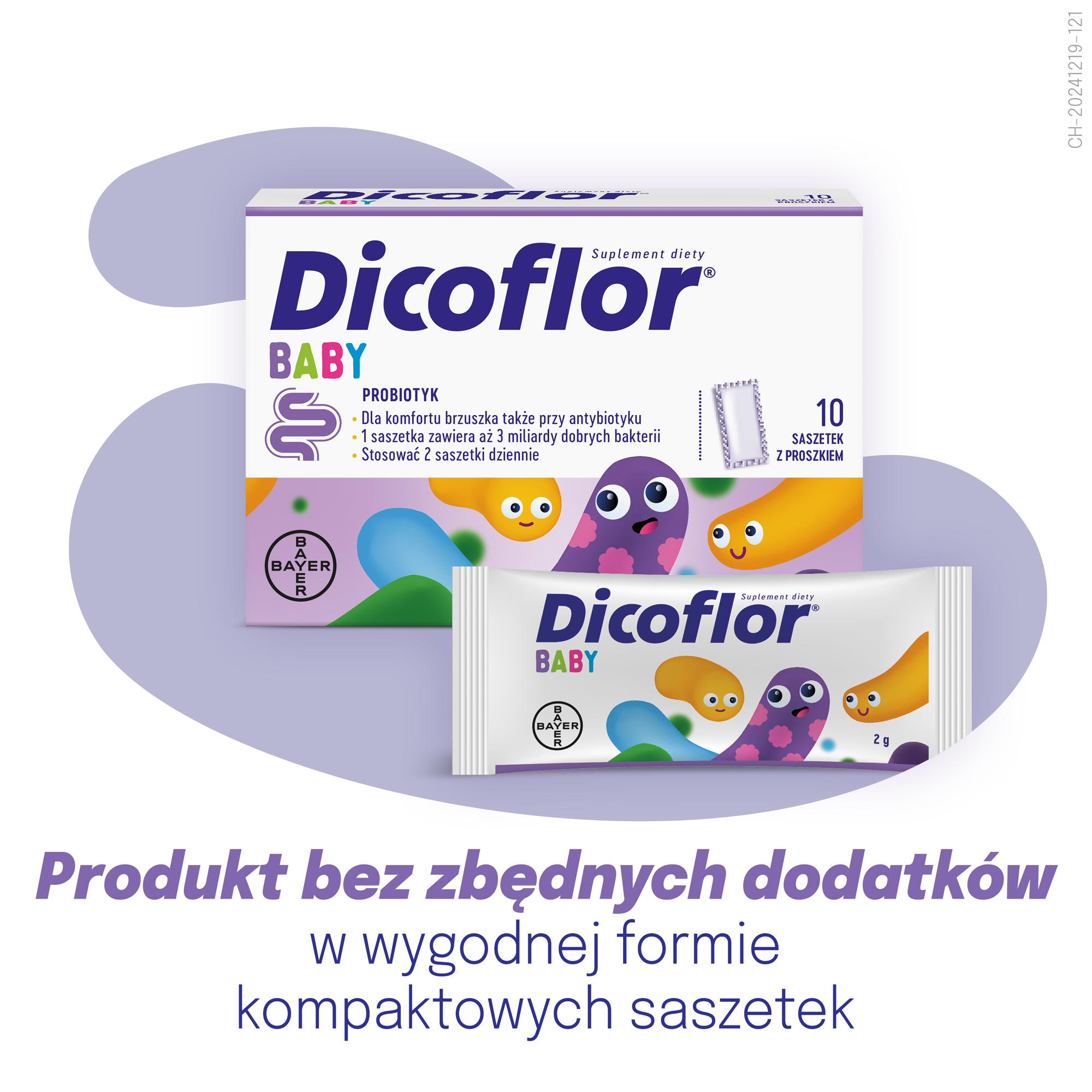 Dicoflor Baby saszetki, 10 sztuk