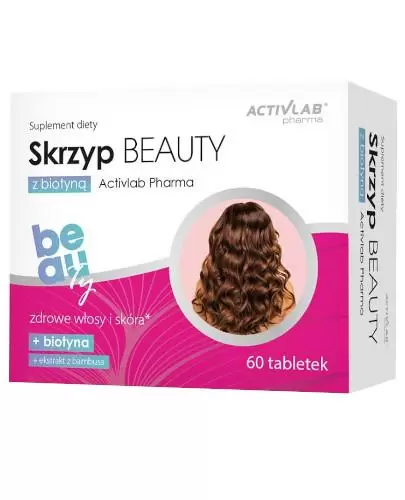 Activlab Skrzyp Beauty z biotyną 60 tabletek zdjęcie