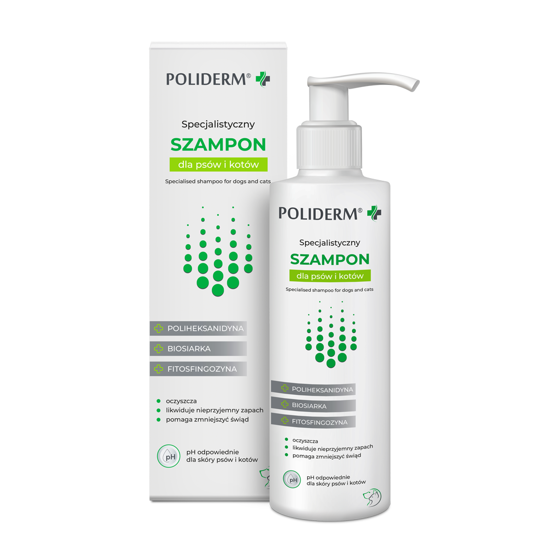 Poliderm Szampon dla psa i kota, 250 ml zdjęcie