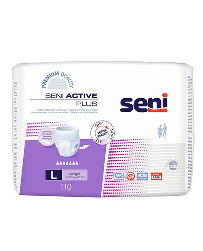 Seni Active Plus elastyczne majtki chłonne rozmiar L 10 sztuk zdjęcie