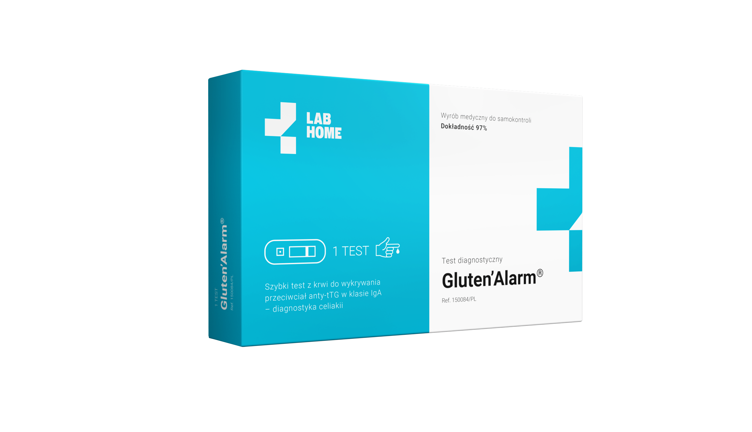 GLUTEN'ALARM Szybki test do diagnostyki celiakii, 1 sztuka zdjęcie