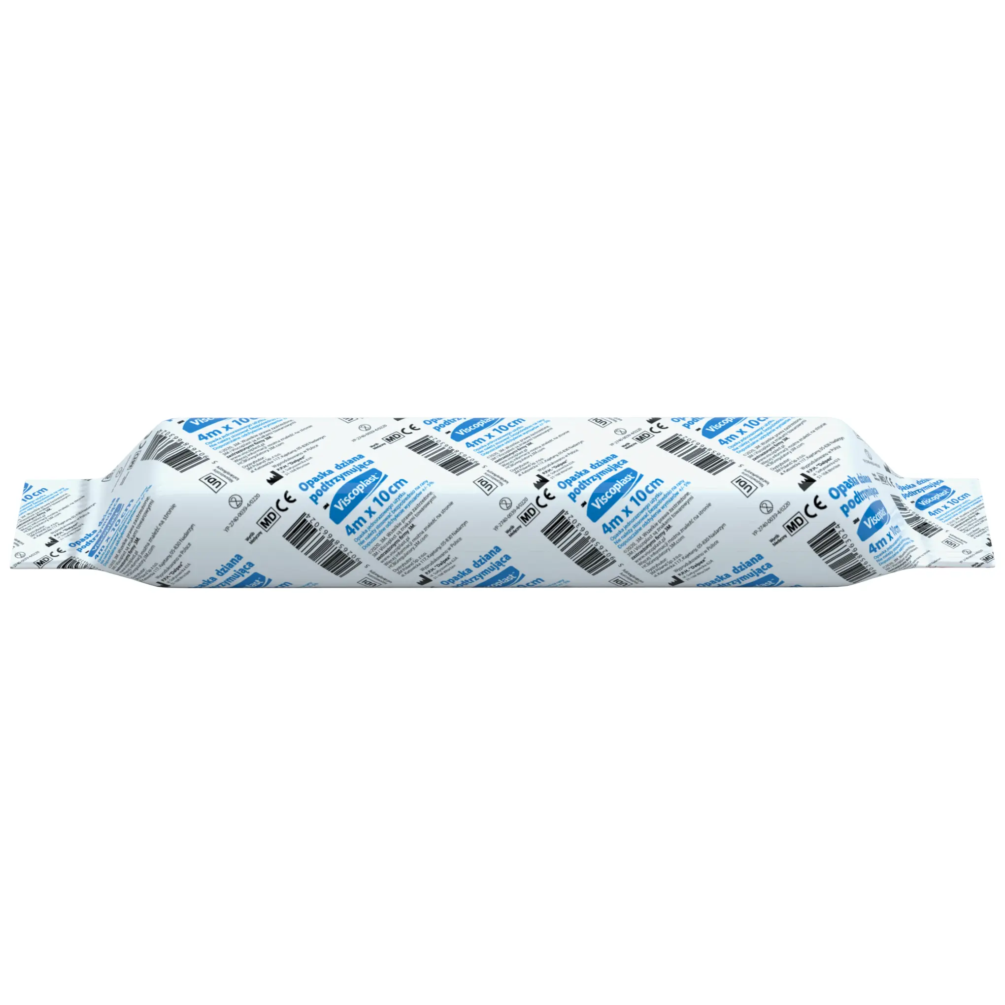 Viscoplast opaska podtrzymująca dziana 4m x 10cm 1 sztuka