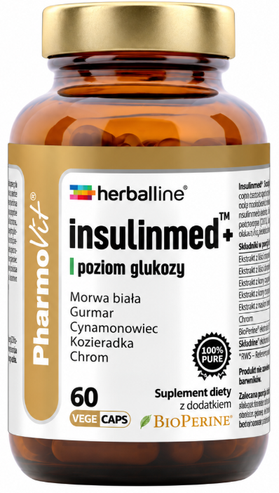 PharmoVit Herballine Insulinmed, 60 kapsułek zdjęcie