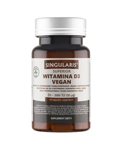 Singularis Witamina D3 2000 IU, 60 kapsułek zdjęcie