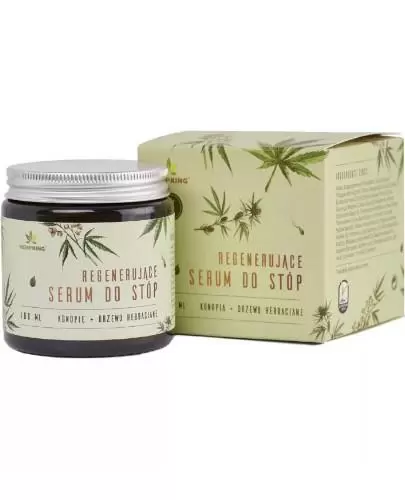HempKing regenerujące serum do stóp z CBD o zapachu drzewa herbacianego 100 ml zdjęcie
