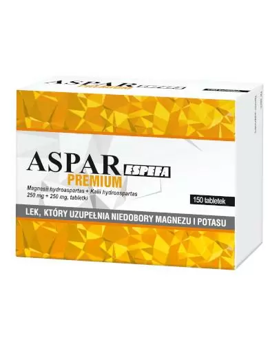 Aspar Espefa Premium 250 mg + 250 mg 150 tabletek zdjęcie