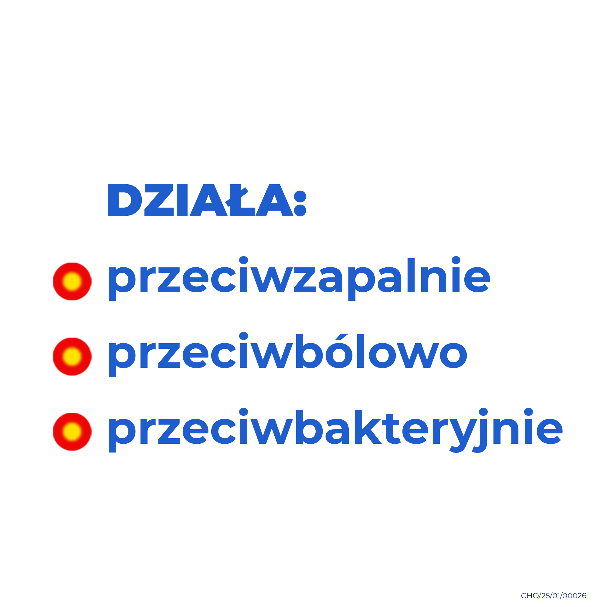Cholinex pastylki do ssania na ból gardła 32 sztuki