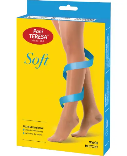 Pani Teresa rajstopy uciskowe Soft czarne (rozmiar 1) 1 sztuka [484C1] zdjęcie