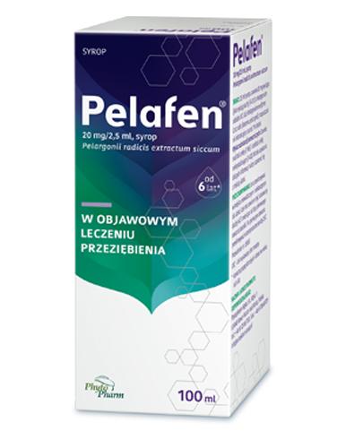 PELAFEN Syrop - 100 ml - objawowe leczenie przeziębienia - cena, dawkowanie, opinie  zdjęcie