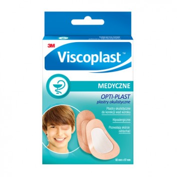Viscoplast, Opti-plast Junior, plastry okulistyczne, 10 sztuk