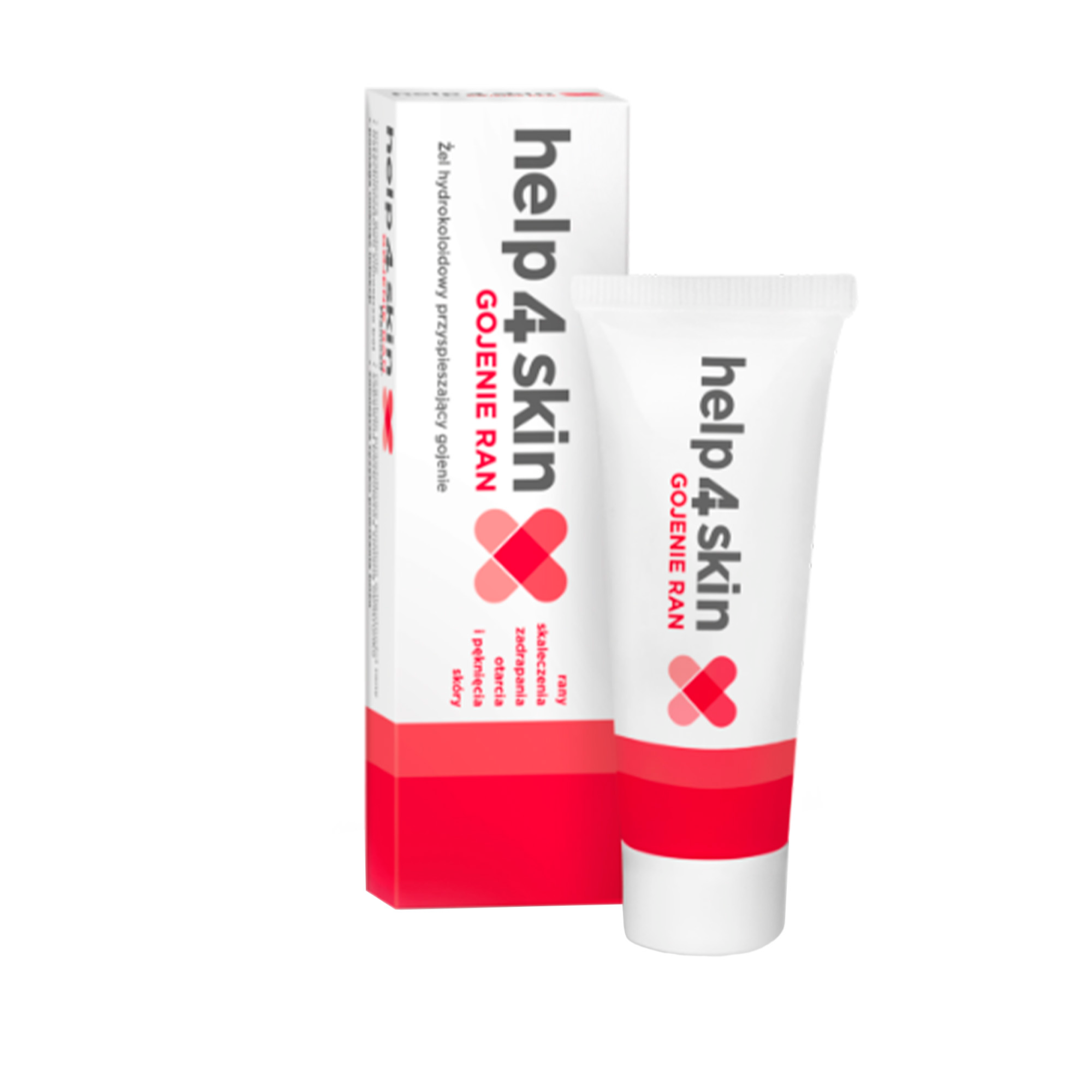 Help4Skin Gojenie Ran, żel hydrokoloidowy, 20 g, tuba