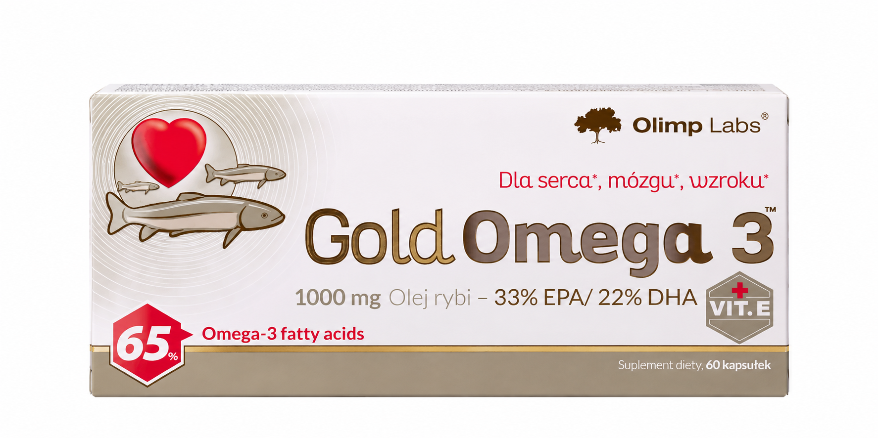 Olimp Labs, Gold Omega 3, 60 kapsułek zdjęcie