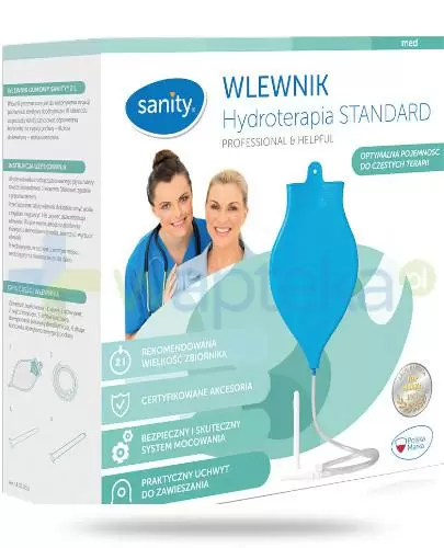Sanity wlewnik gumowy 2 litry 1 sztuka zdjęcie
