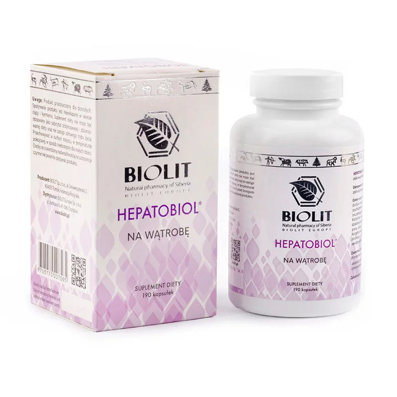 Hepatobiol, kapsułki, 190 sztuk zdjęcie