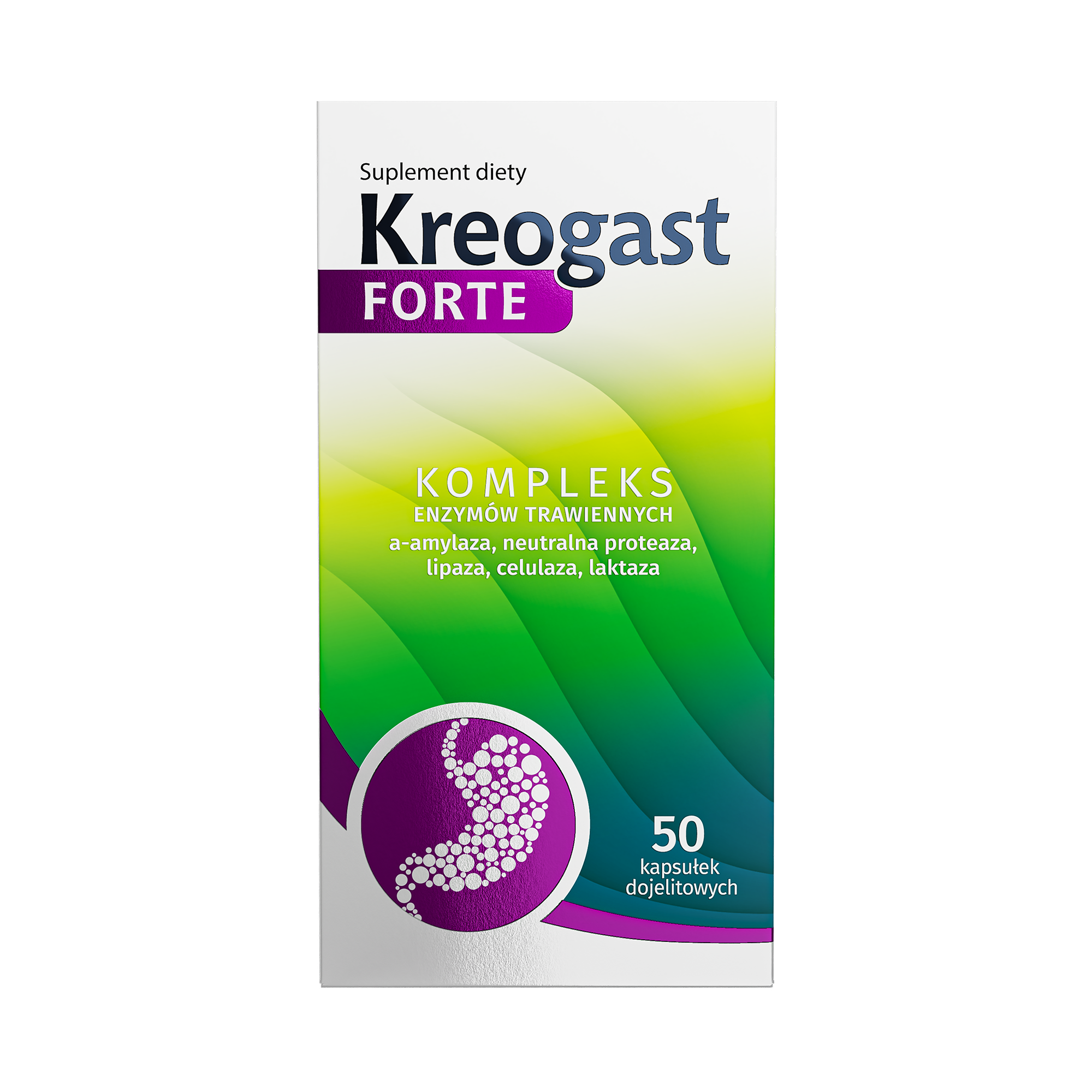 Kreogast Forte, kapsułki, 50 sztuk