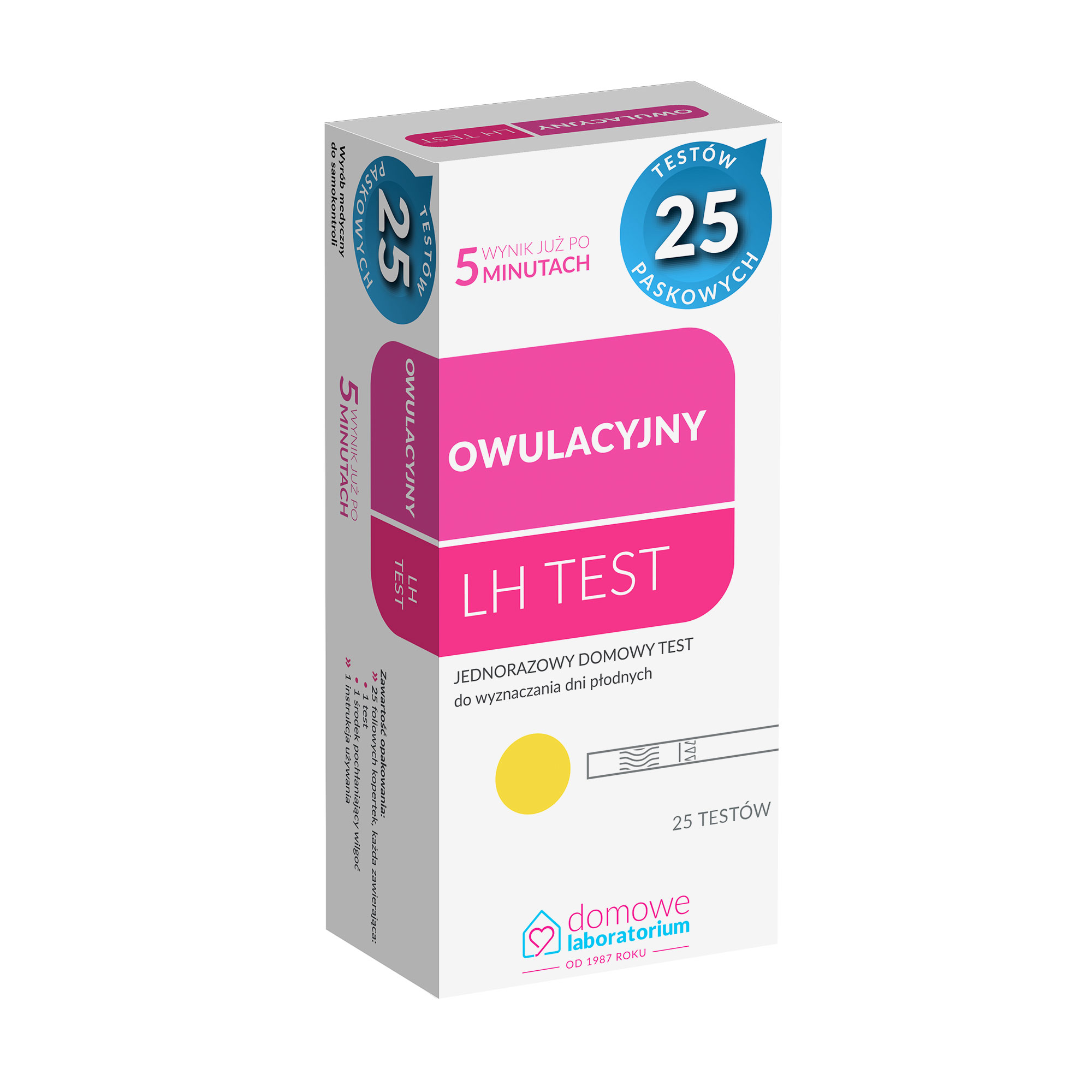 Test LH owulacyjny, 25 sztuk zdjęcie