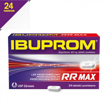 Ibuprom RR 400 mg 24 tabletek