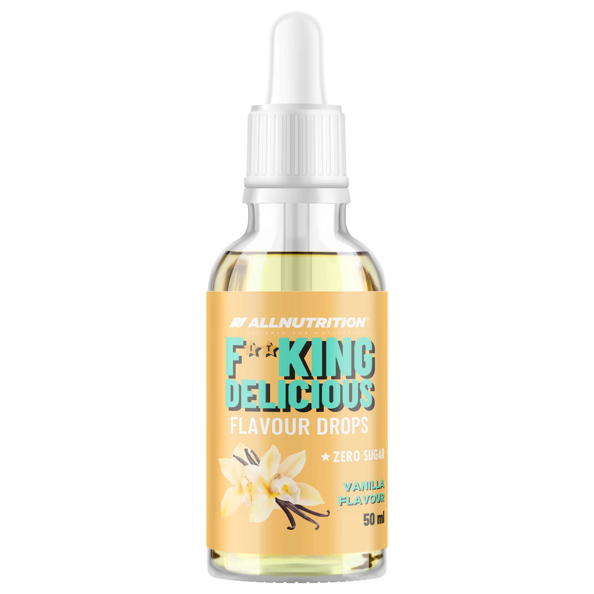 Allnutrition Fitking Delicious Flavour Drops Vanilla, Wanilia, 50 ml