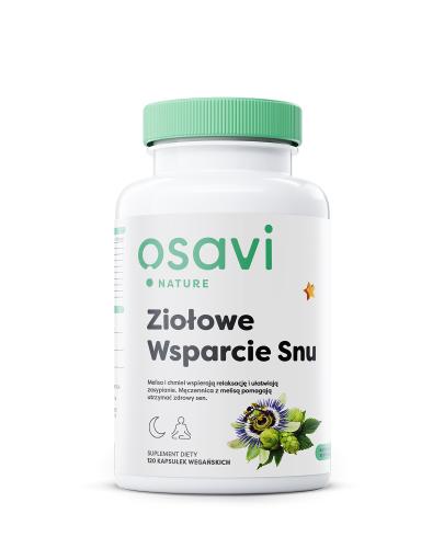 OSAVI Ziołowe Wsparcie Snu, 120 kapsułek zdjęcie
