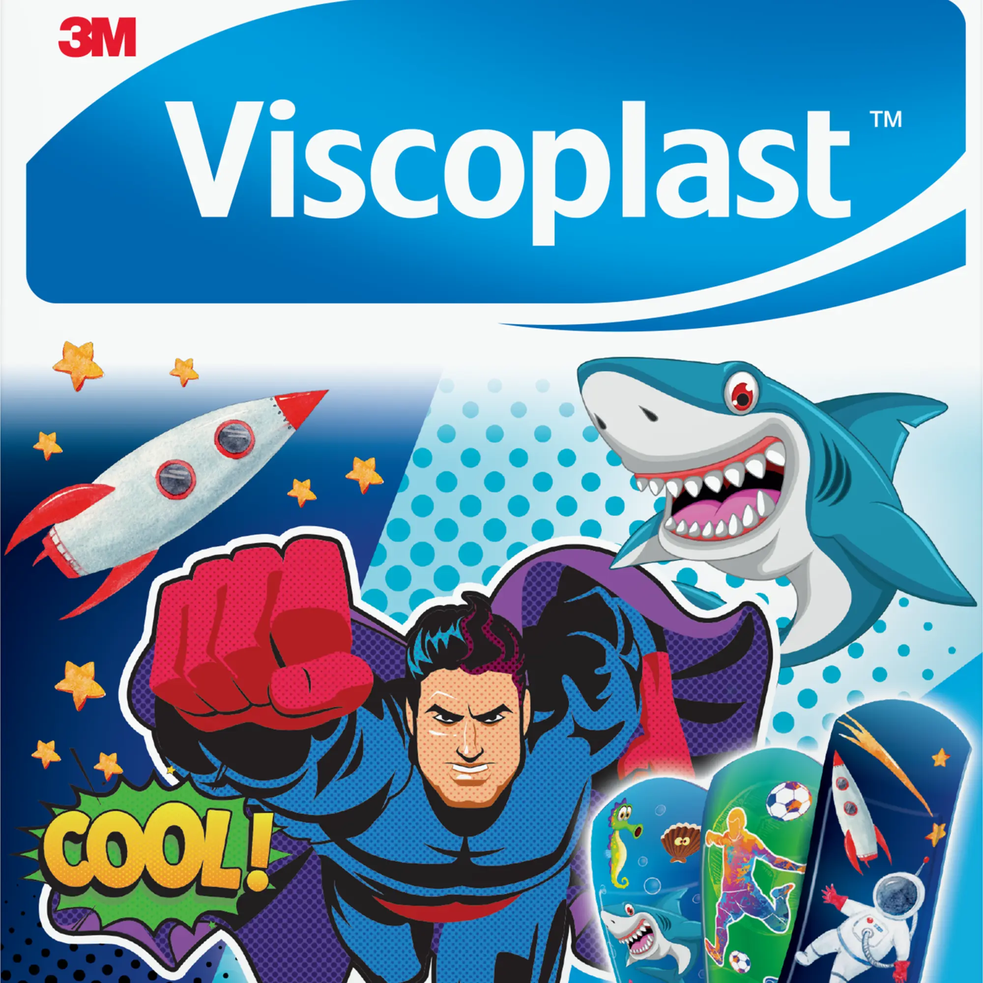 Viscoplast plastry dziecięce cool 20 sztuk zdjęcie
